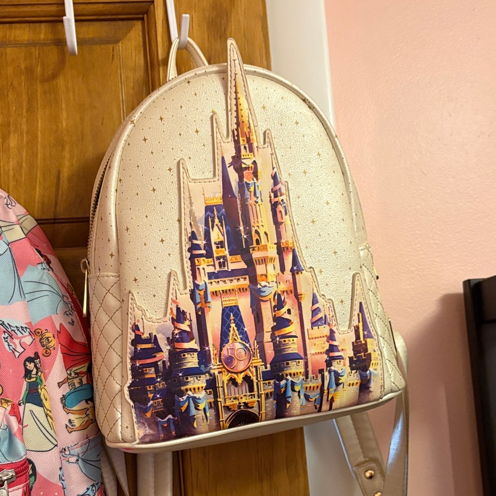 Loungefly 50th anniversary castle